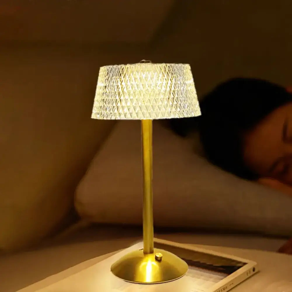 Retro Crystal LED Night Light | Modern Interior Lighting