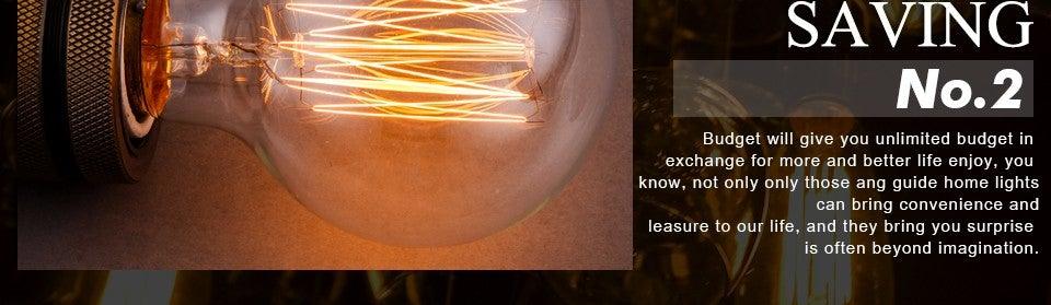 Retro Edison Bulb ST64 A19 T45 G80 G95 G125 Incandescent Light Bulb E27 220V 40W filament bulb lighting tubes Edison