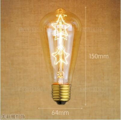 Retro Edison Lamp Bulb Vintage Light Ampoules Decoratives Incandescent Bulb Round Decorative Vintage Style Old Fashioned Incandescent Light Bulbs Light For Holiday Christmas Party