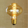 Retro Edison Lamp Bulb Vintage Light Ampoules Decoratives Incandescent Bulb Round Decorative Vintage Style Old Fashioned Incandescent Light Bulbs Light For Holiday Christmas Party
