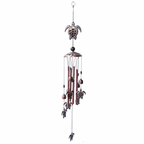 Retro Metal Romantic Wind Catcher Animal Wind Chime Iron Art Wind Bell Tubes Aluminum Tubes Hanging Art Wind Bell Gift Hanging Pendant Ornament For Home Xmas Mom Gifts Festival Balcony Garden Decoration