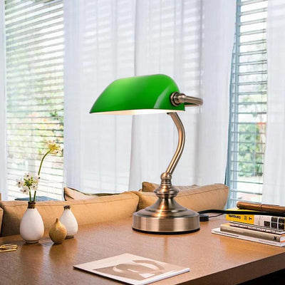 Retro Vintage Ornament European Desk Conference Room Office Study Bedroom Bedside Lamp Mini Desk Eye Protection LED G9 Bank Desk Light Bedroom Bedside CoffeeShop Office Bar Table Cafe Decorative Table Lamp Decorative Table Lamp Cute Study Lamps