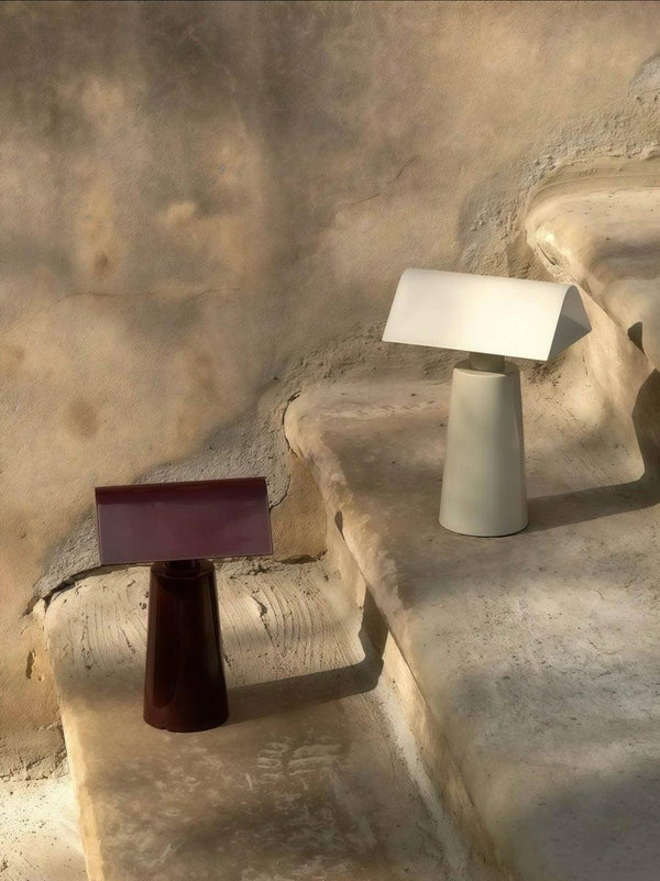 Retro Nordic Portable Cordless Rechargeable Table Lamp, Caret MF1