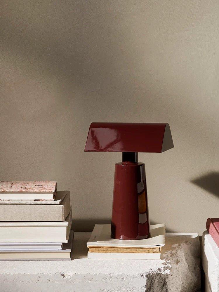 Retro Nordic Portable Cordless Rechargeable Table Lamp, Caret MF1