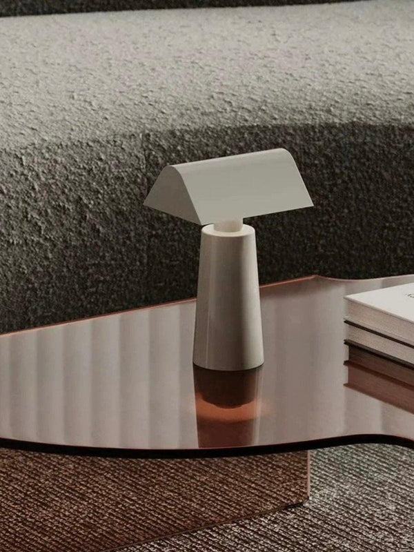 Retro Nordic Portable Cordless Rechargeable Table Lamp, Caret MF1