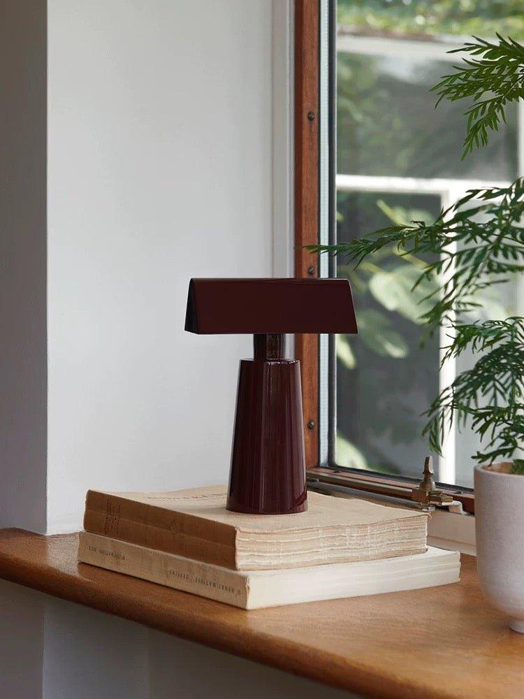 Retro Nordic Portable Cordless Rechargeable Table Lamp, Caret MF1