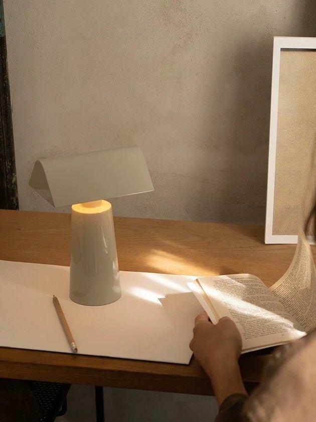 Retro Nordic Portable Cordless Rechargeable Table Lamp, Caret MF1