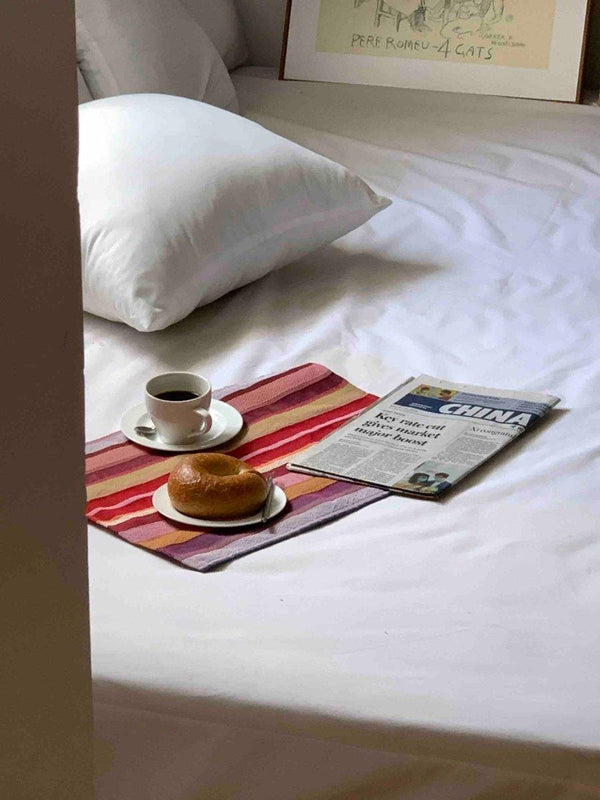 Retro Stripe Placemat Set of 4 Pcs for Table Setting