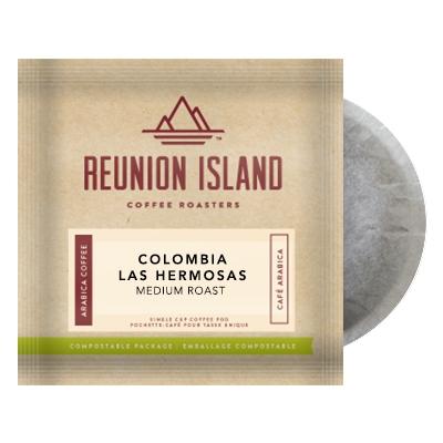 Reunion Island Colombia Las Hermosas Coffee Pods