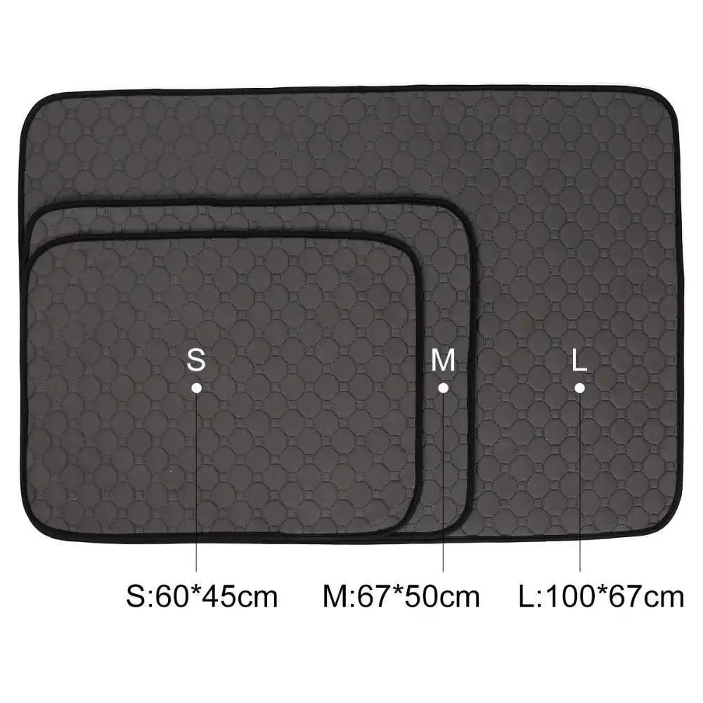 Reuseable Dog Pee Pads Dog Diapers Puppy Waterproof Mat For Pets - Washable Training Pads for Dogs Cats Rabbit