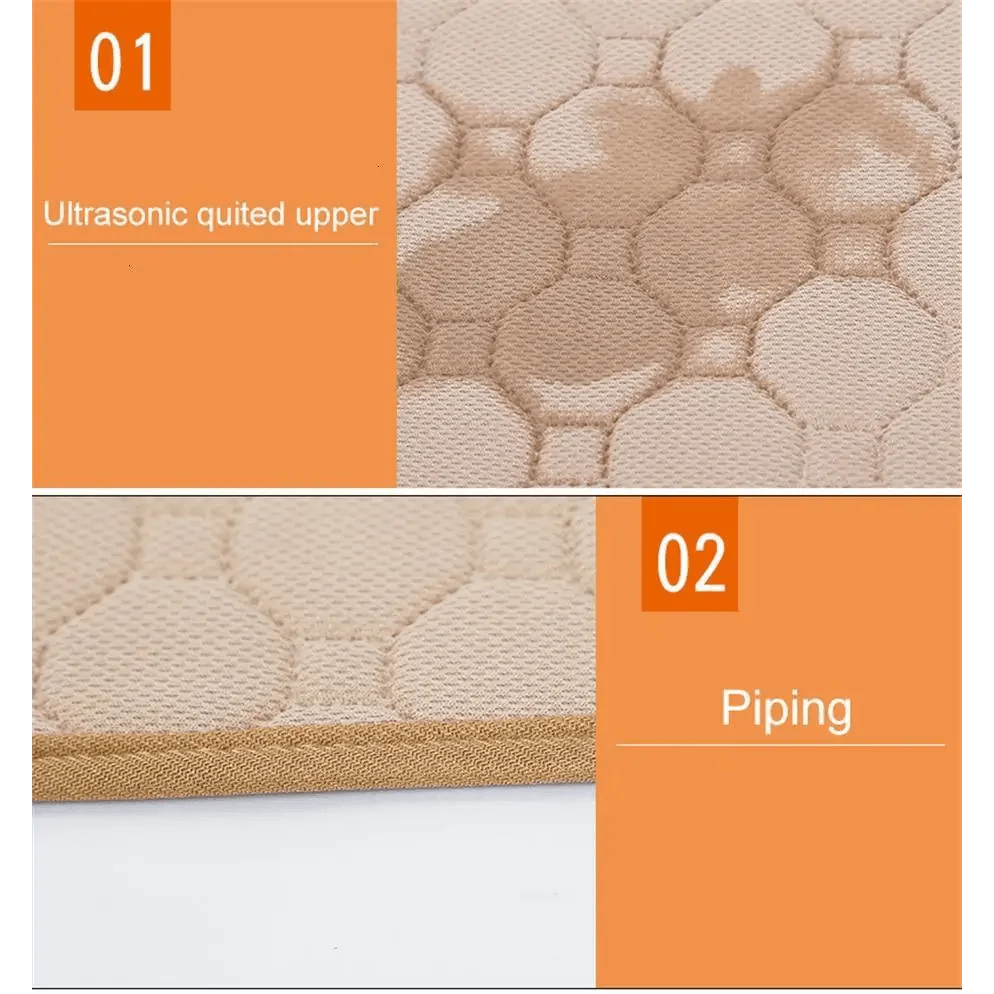 Reuseable Dog Pee Pads Dog Diapers Puppy Waterproof Mat For Pets - Washable Training Pads for Dogs Cats Rabbit