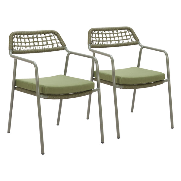 Rio Dining Chair (Set of 2) Green