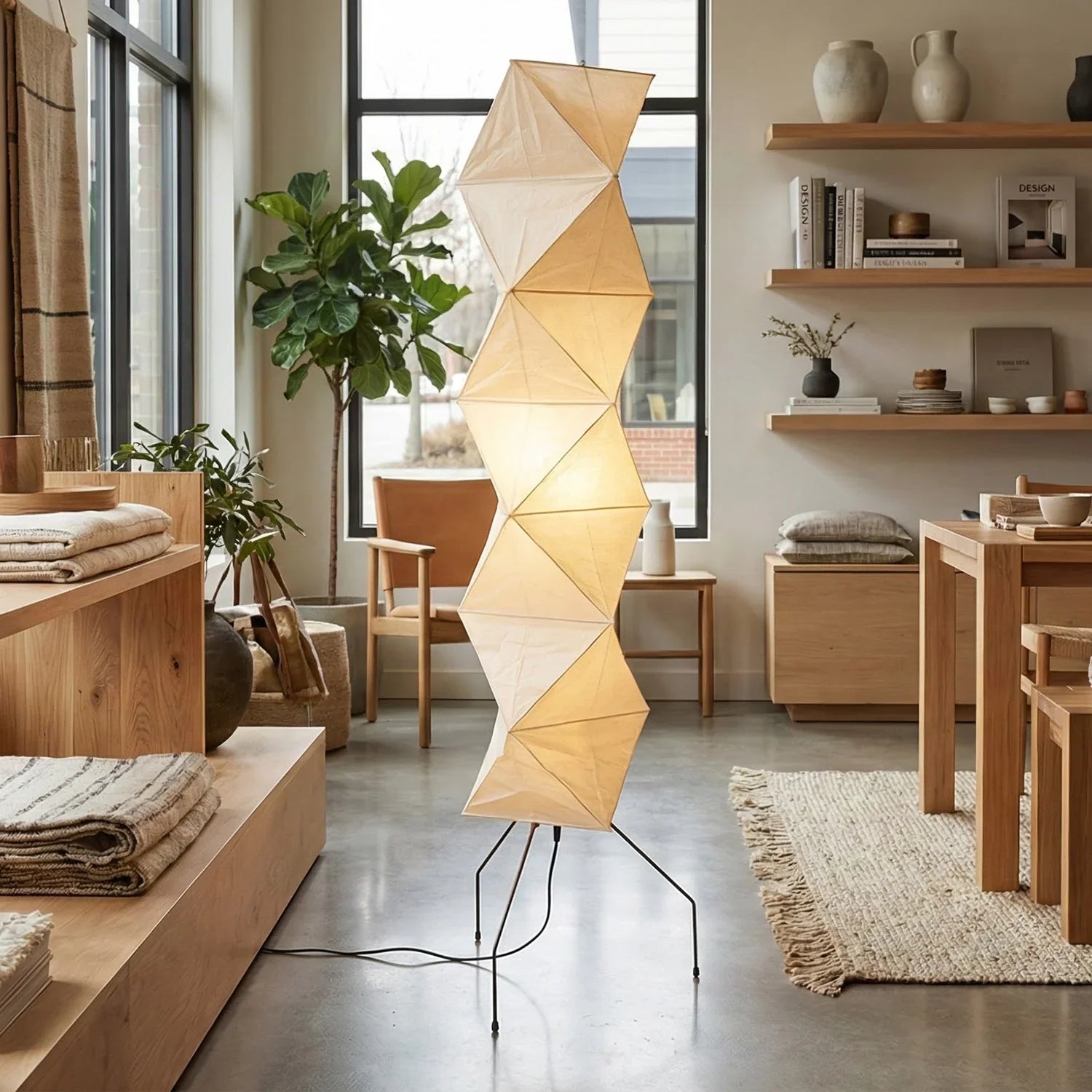 Origami Paper Floor Lamp 74