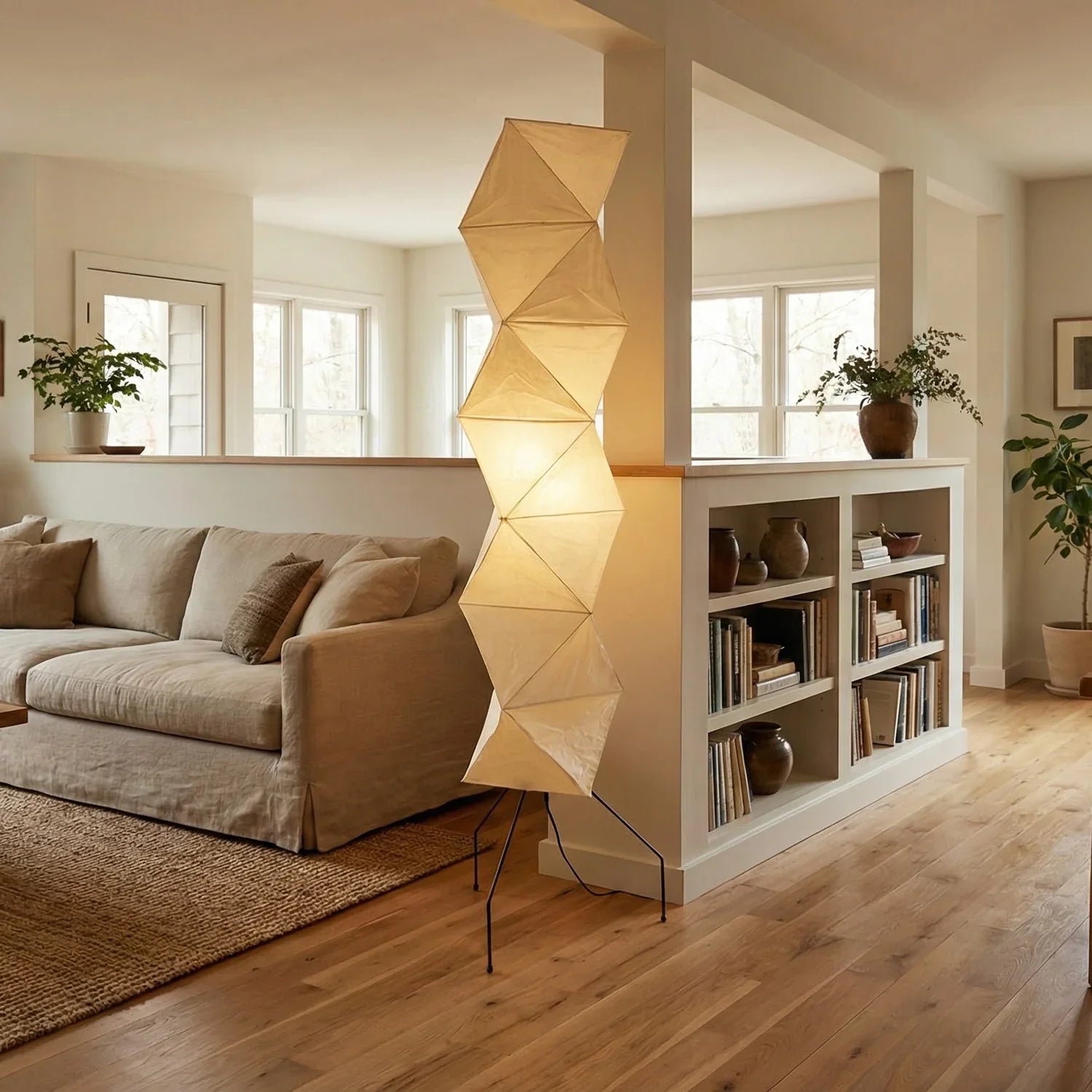 Origami Paper Floor Lamp 74
