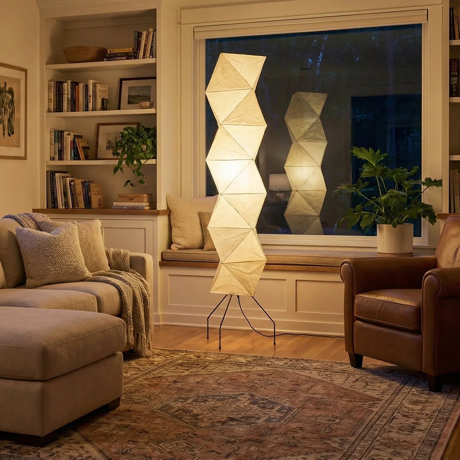 Origami Paper Floor Lamp 74