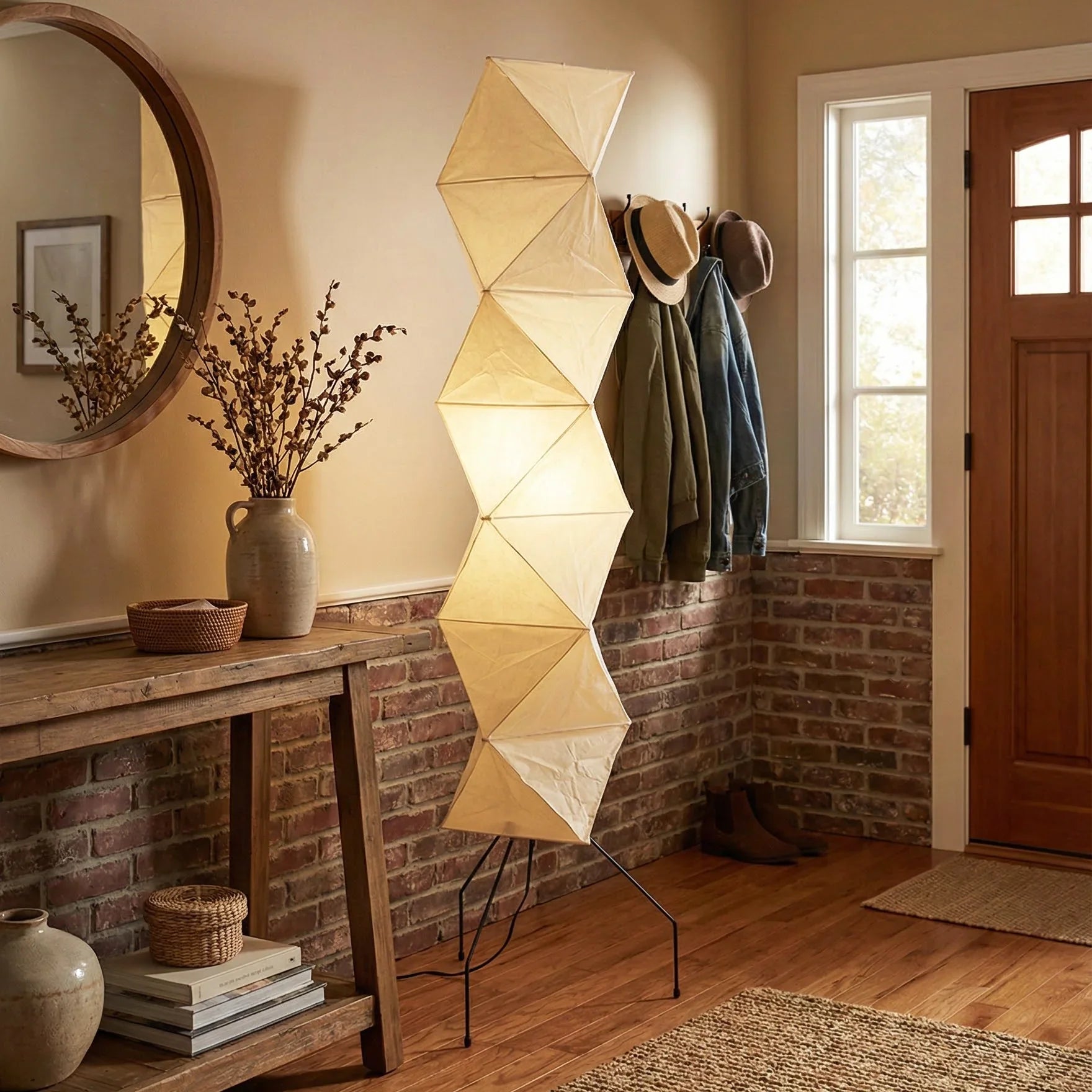 Origami Paper Floor Lamp 74