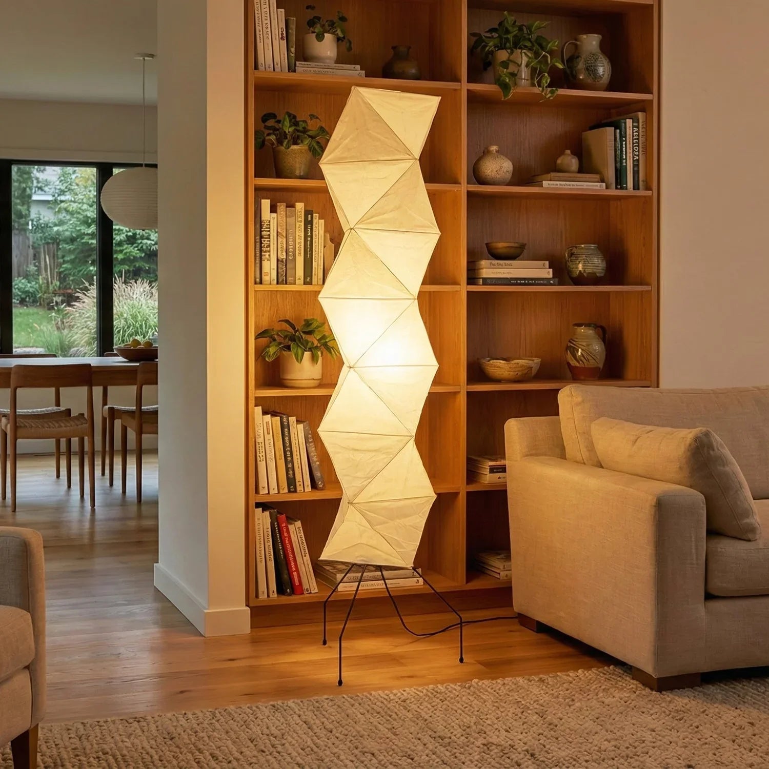 Origami Paper Floor Lamp 74
