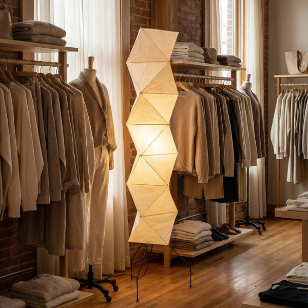 Origami Paper Floor Lamp 74