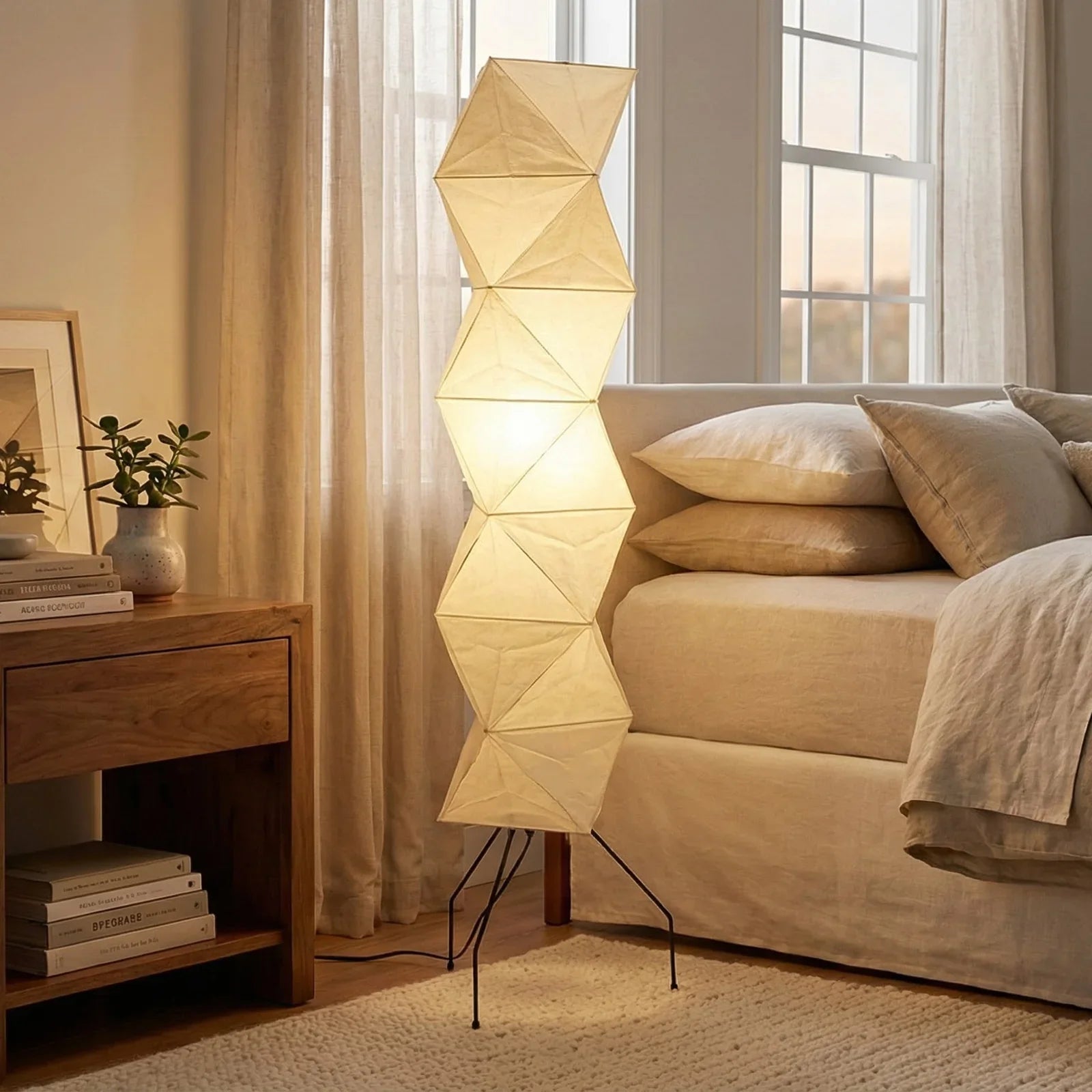 Origami Paper Floor Lamp 74