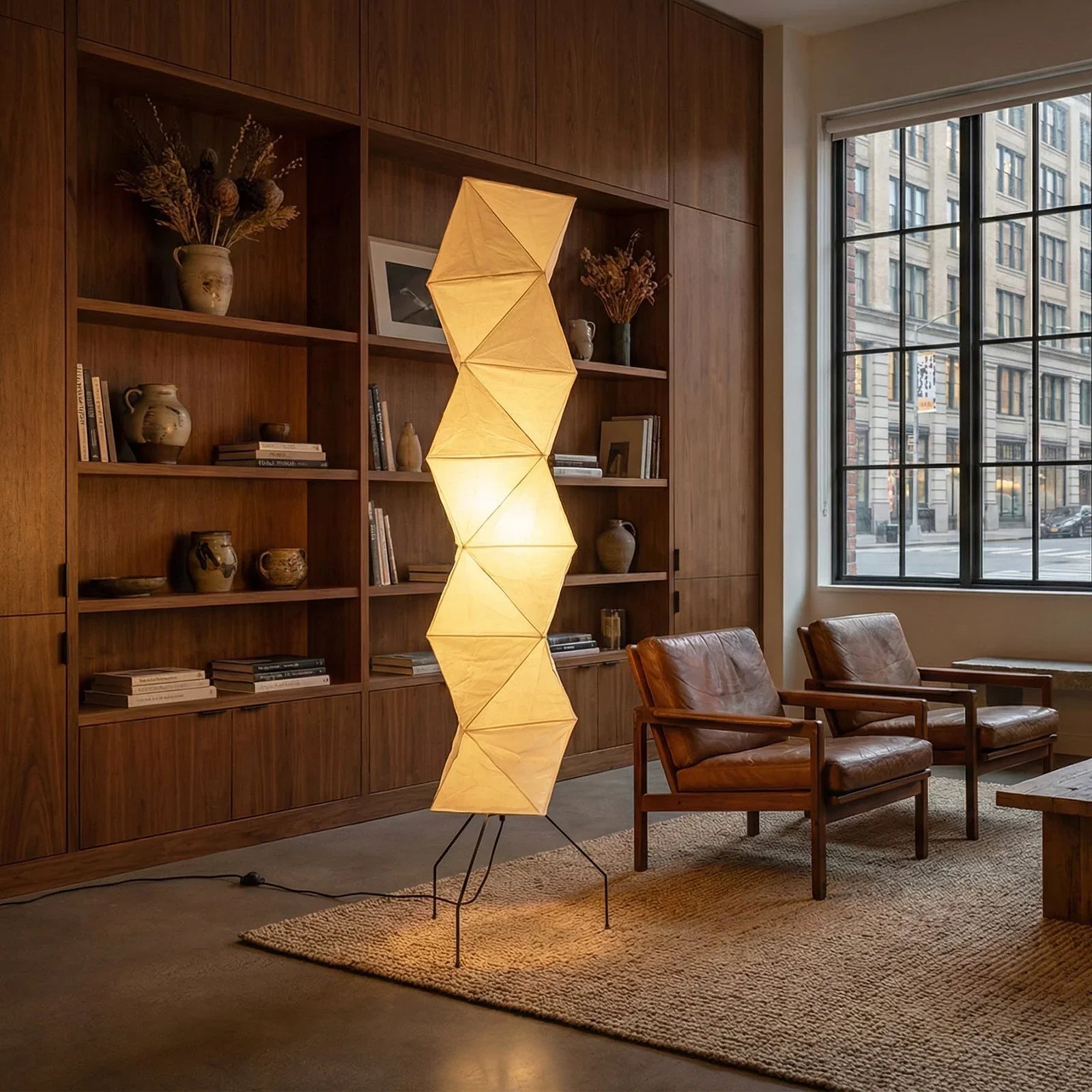 Origami Paper Floor Lamp 74