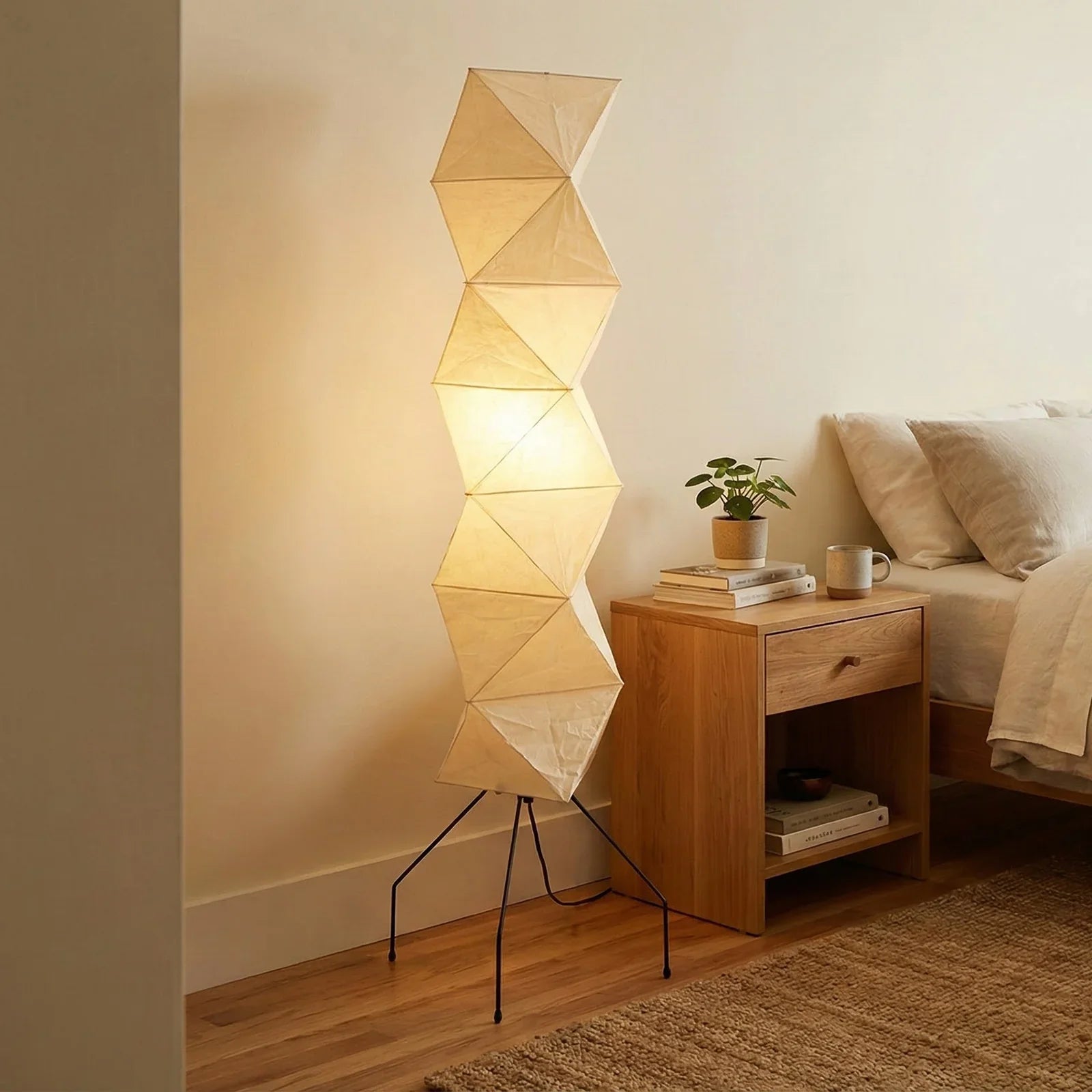 Origami Paper Floor Lamp 74