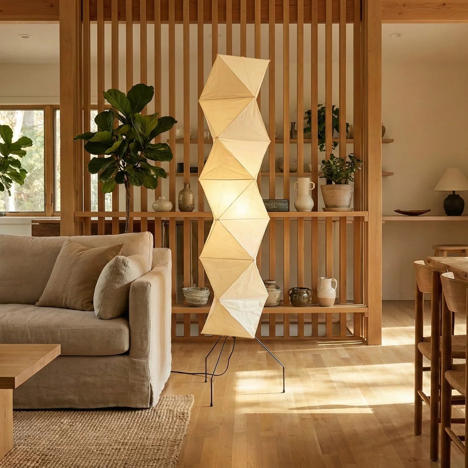 Origami Paper Floor Lamp 74