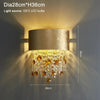 Ricardo Modern Retro Wall Sconce | Bedroom Home Lighting - W28xH36cm / Warm light
