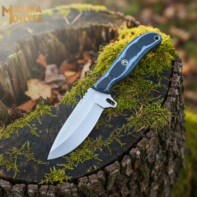 Ridge Runner Hunting Knife D2 Steel Micarta Handle
