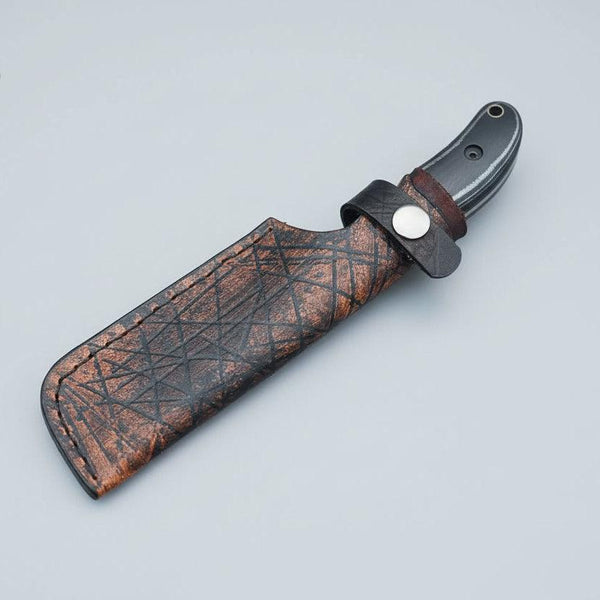 Ridge Runner Hunting Knife D2 Steel Micarta Handle