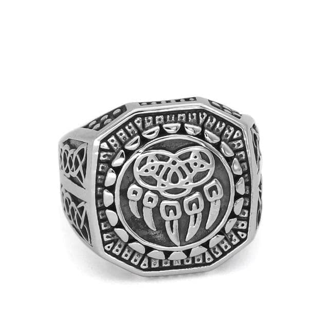 Viking Wolf Claw Ring