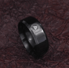 Vikings Runic Valknut Stainless Steel Ring