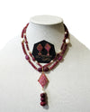 Natural Ruby Necklace Set