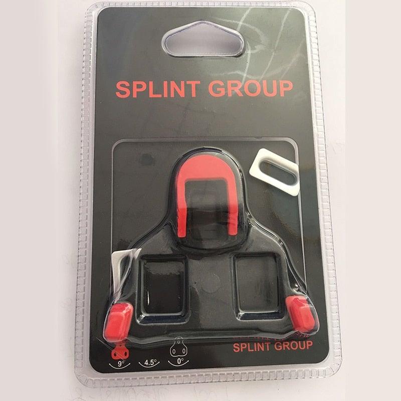 Road Bike Cycling Shoe Pedal Cleats Bicycle Accessories Road Bike Cleats For Cleats- Indoor Outdoor Spin Cycling Pedals Cleat & Bicycle Clips Set