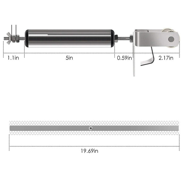 Roll Trap Log Rolling Mouse Catcher with 19.69