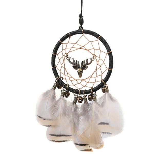 Romantic Dream Catcher Tree of Life Brown Native Handmade Traditional Dream Catcher Yin Yang 50