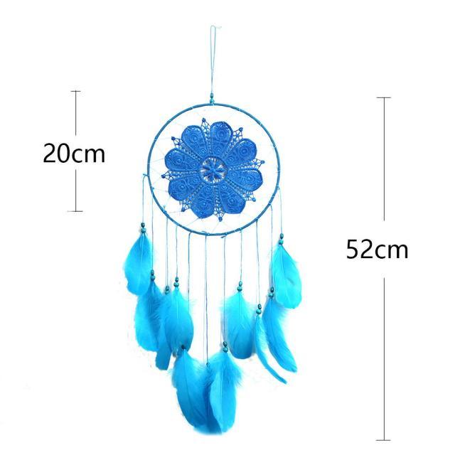 Romantic Dream Catcher Tree of Life Brown Native Handmade Traditional Dream Catcher Yin Yang 50