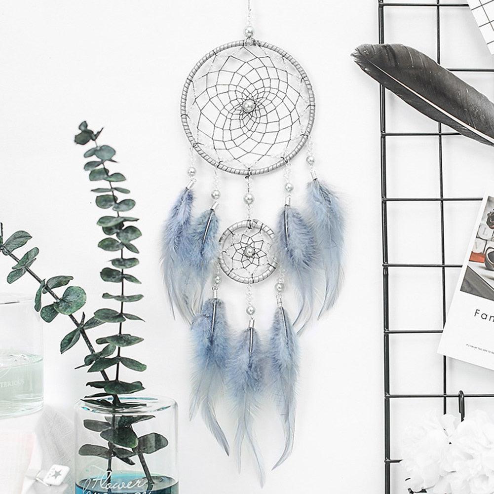 Romantic Dream Catcher Tree of Life Brown Native Handmade Traditional Dream Catcher Yin Yang 50
