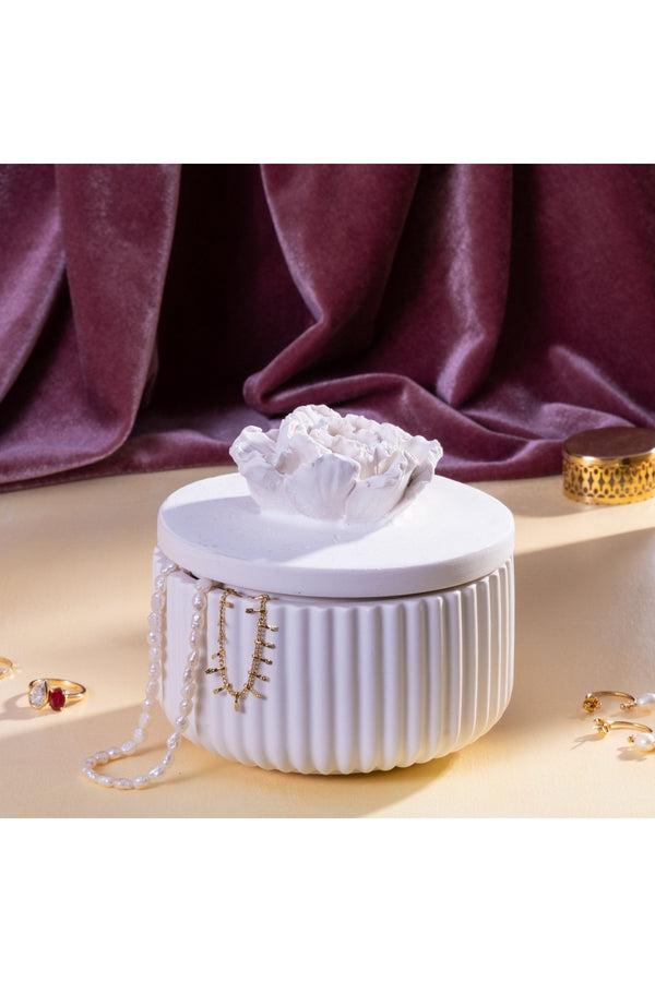 Rose Trinket Jar Chic Chaos Home