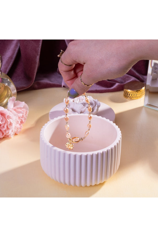 Rose Trinket Jar Chic Chaos Home