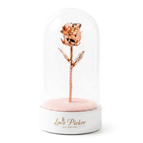 Signature Clear 7” Rose Dome