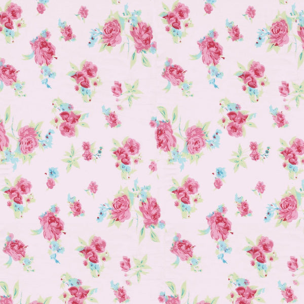 Rosie Pink Floral Fabric Wall Letters