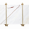 Rosso Venato White Bookmatching Marble Slabs Polished - Livfloors Collection