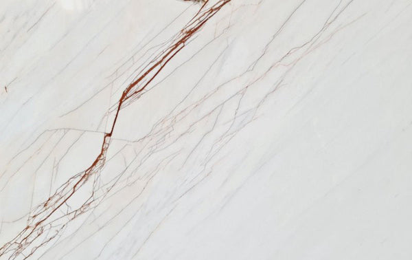 Rosso Venato White Bookmatching Marble Slabs Polished - Livfloors Collection
