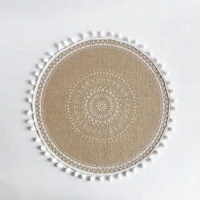 Round Mandala Placemats