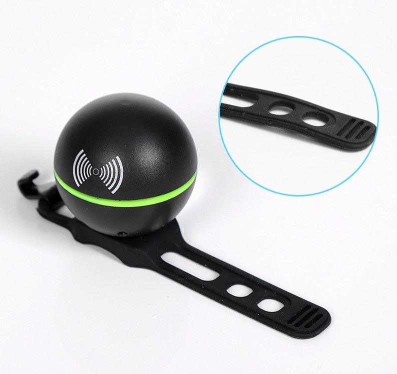 Round Modern Bicycle Bell Electric Bike Horn Loud 130db Sound Signal 3 Ringtones Little Black Ball Water Proof Accessories 3 Sound Modes Loud Horn Waterproof Bicycle Bell For Handlebar Bicycle Horn