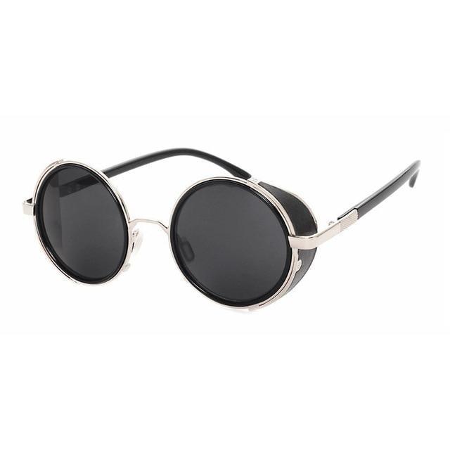 Round Vintage Sunglasses Retro Eyewear Style Sunglasses For Women New Retro Shape Coating Sunglasses For Men New Round Shape  Sunglasses & Classic Design Sunglasses