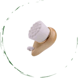 Facial Brush with Bamboo Handle