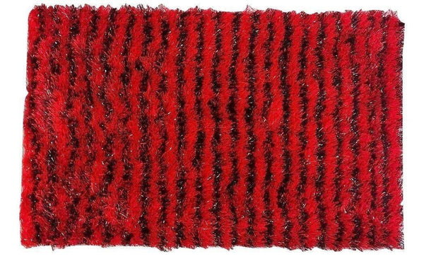 DaDa Bedding Shaggy Soft Rectangle Door Mat Bath Carpet Rug - 20