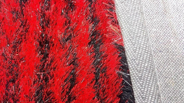 DaDa Bedding Shaggy Soft Rectangle Door Mat Bath Carpet Rug - 20