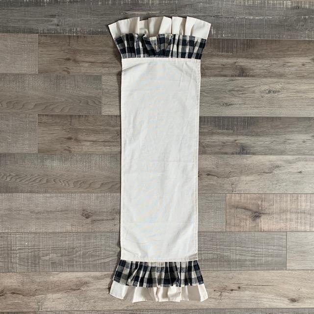 RUNNER ONLY: BUFFALO CHECK RUNNER  or  FARM CHARCOAL STRIPES RUNNER
